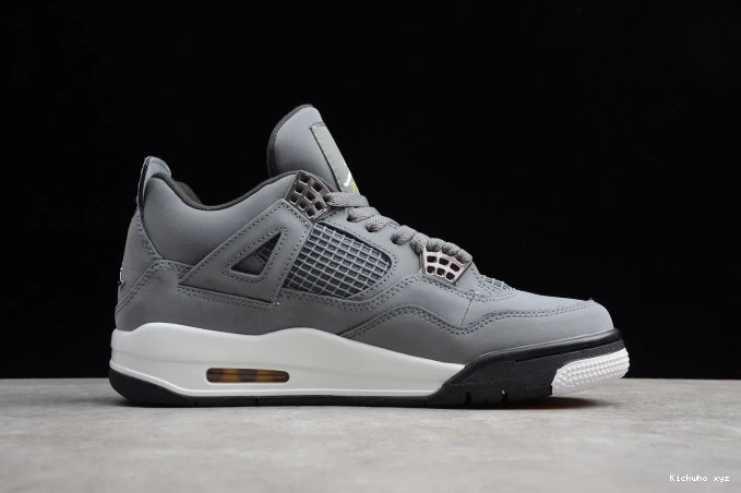 Grey Cool Jordan 4 Air (2019) Retro 308497-007 0803